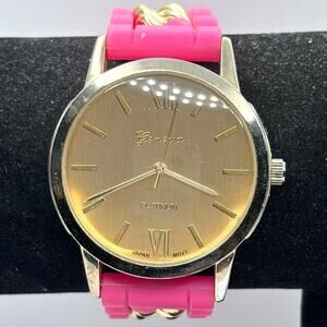 Pink & Gold Men's Watch